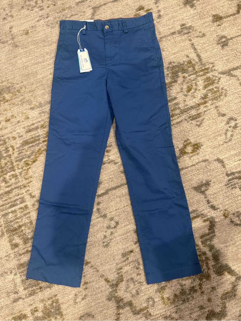 Southern Tide Boys Navy Chino Pants